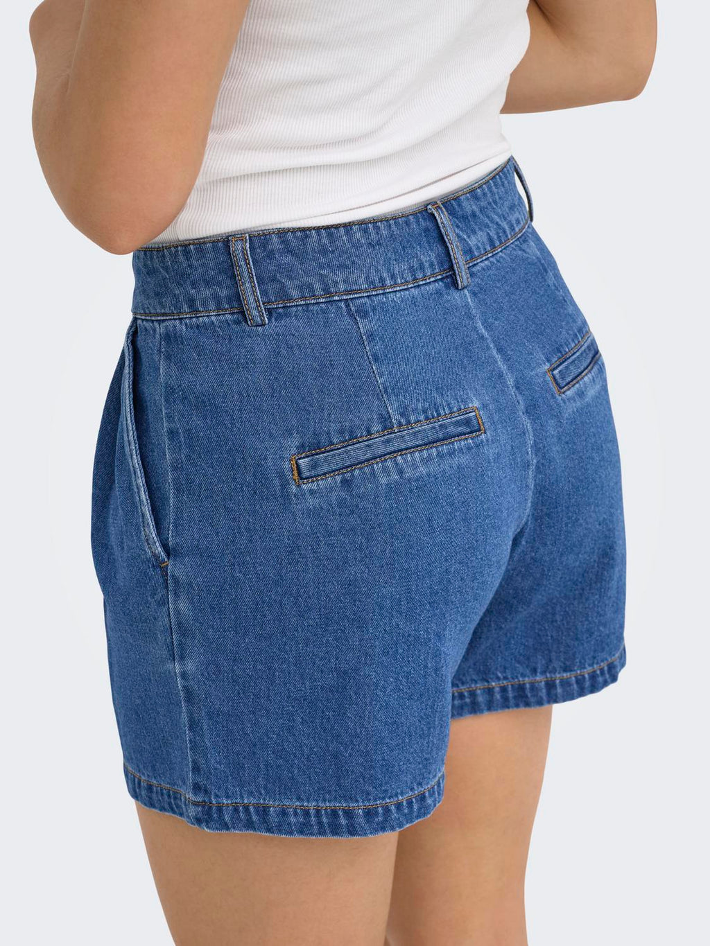 Short Loose Luka Tiro Medio - Medium Blue Denim