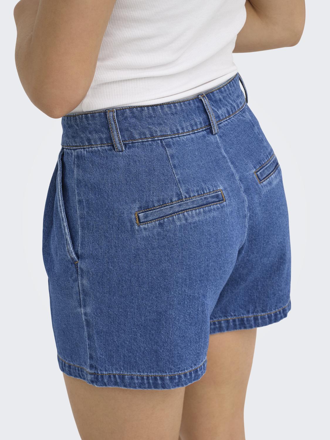 Short Loose Luka Tiro Medio - Medium Blue Denim