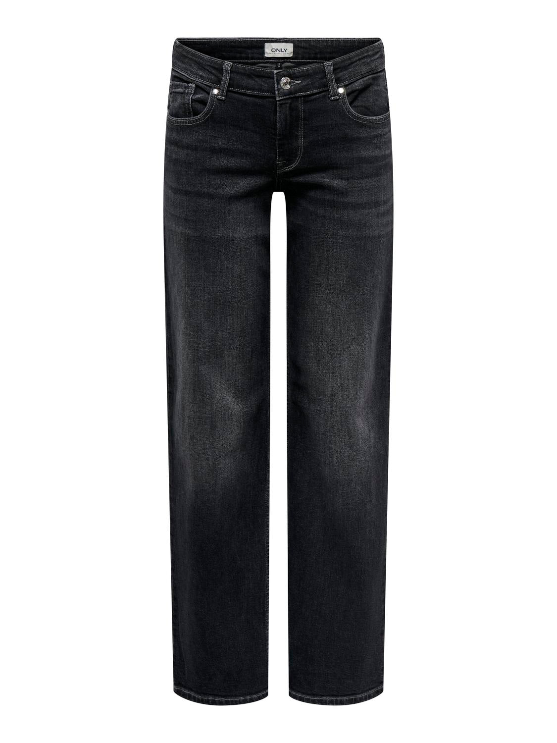 Jean Wide Leg Judy-O - Washed Black
