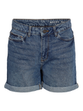 Short Relaxed Smiley - Medium Blue Denim