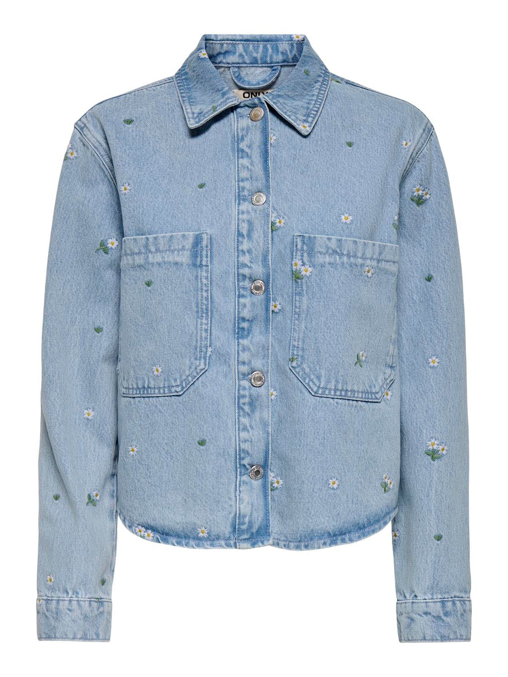 Camisa Oversize Cassie - Light Blue Denim