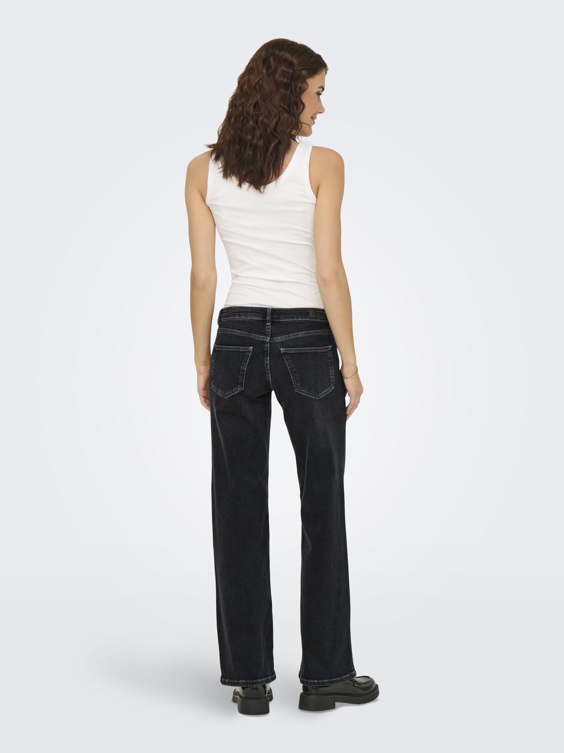 Jean Wide Leg Judy-O - Washed Black