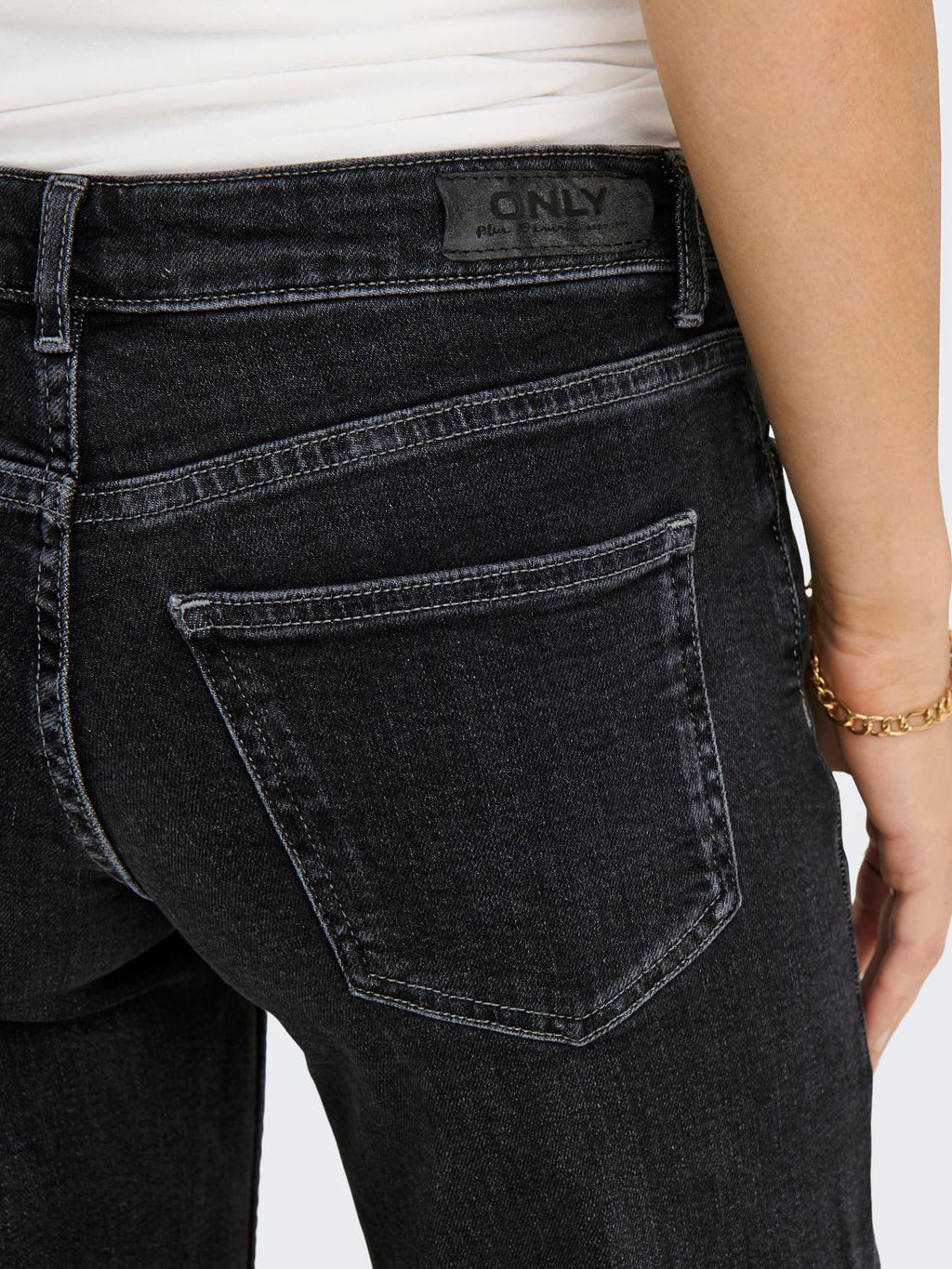 Jean Wide Leg Judy-O - Washed Black