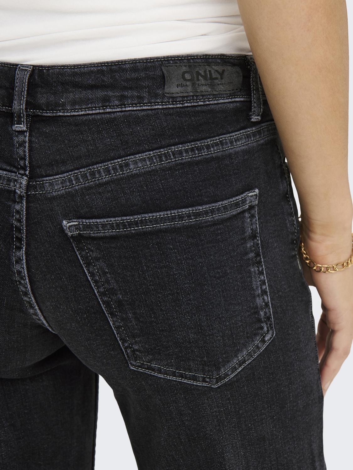 Jean Wide Leg Judy-O - Washed Black