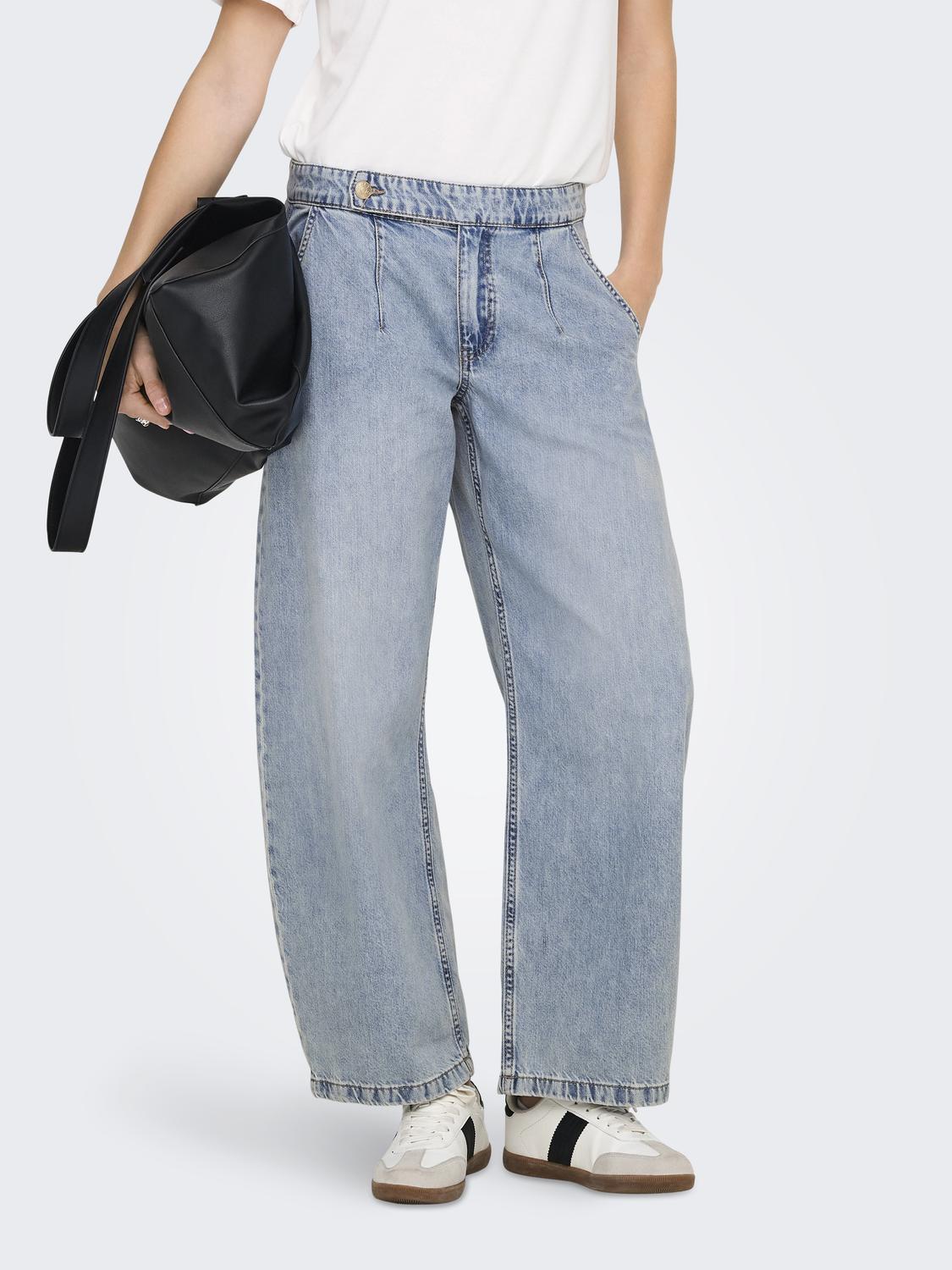 Jean Barrel Savona - Light Blue Denim