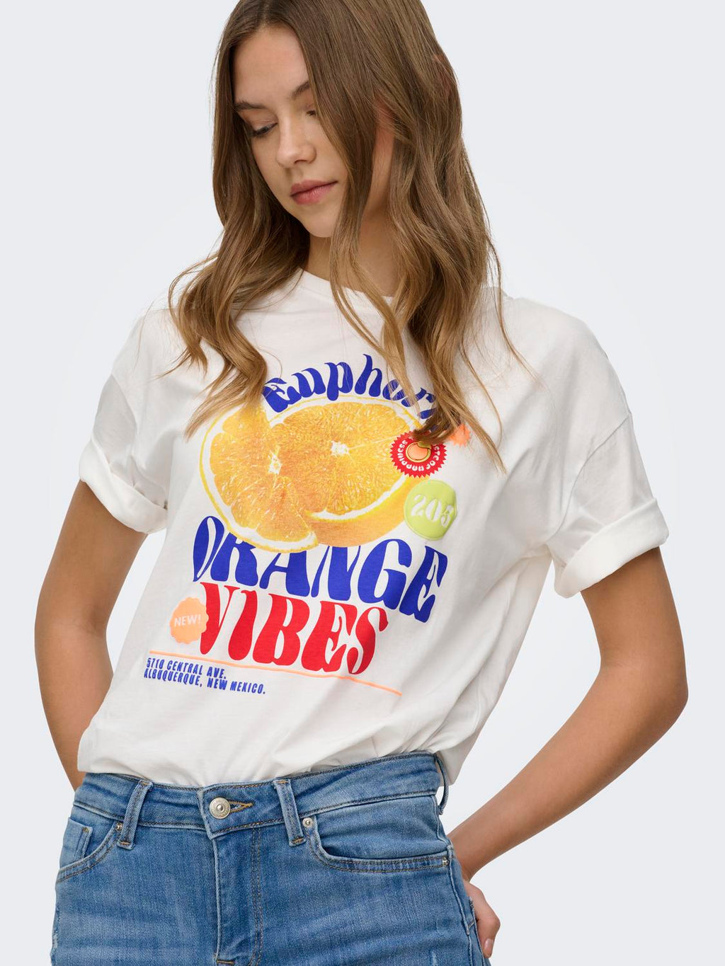 Top Loose Bolette - Cloud Dancer
