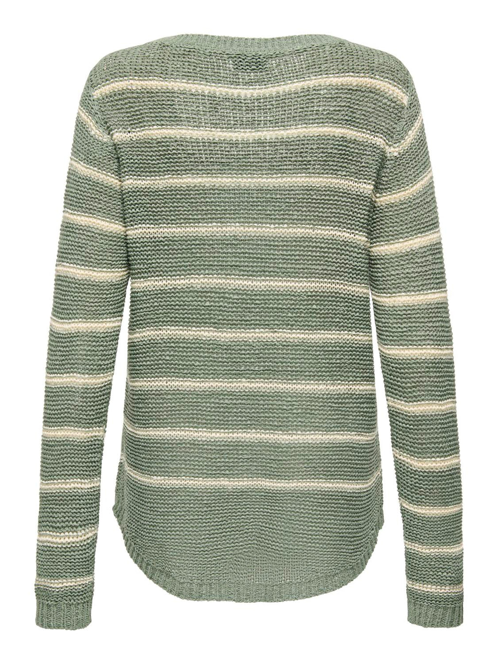 Sweater More Stripe - Hedge Green