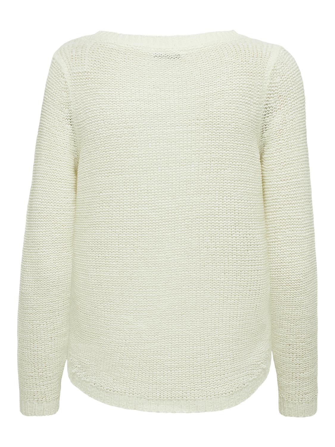 Sweater Regular Geena - Cloud Dancer