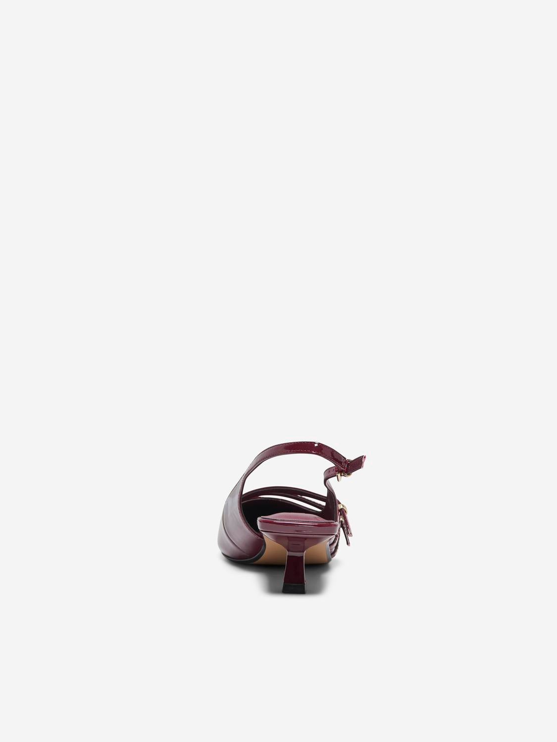 Taco Slingback - Burgundy