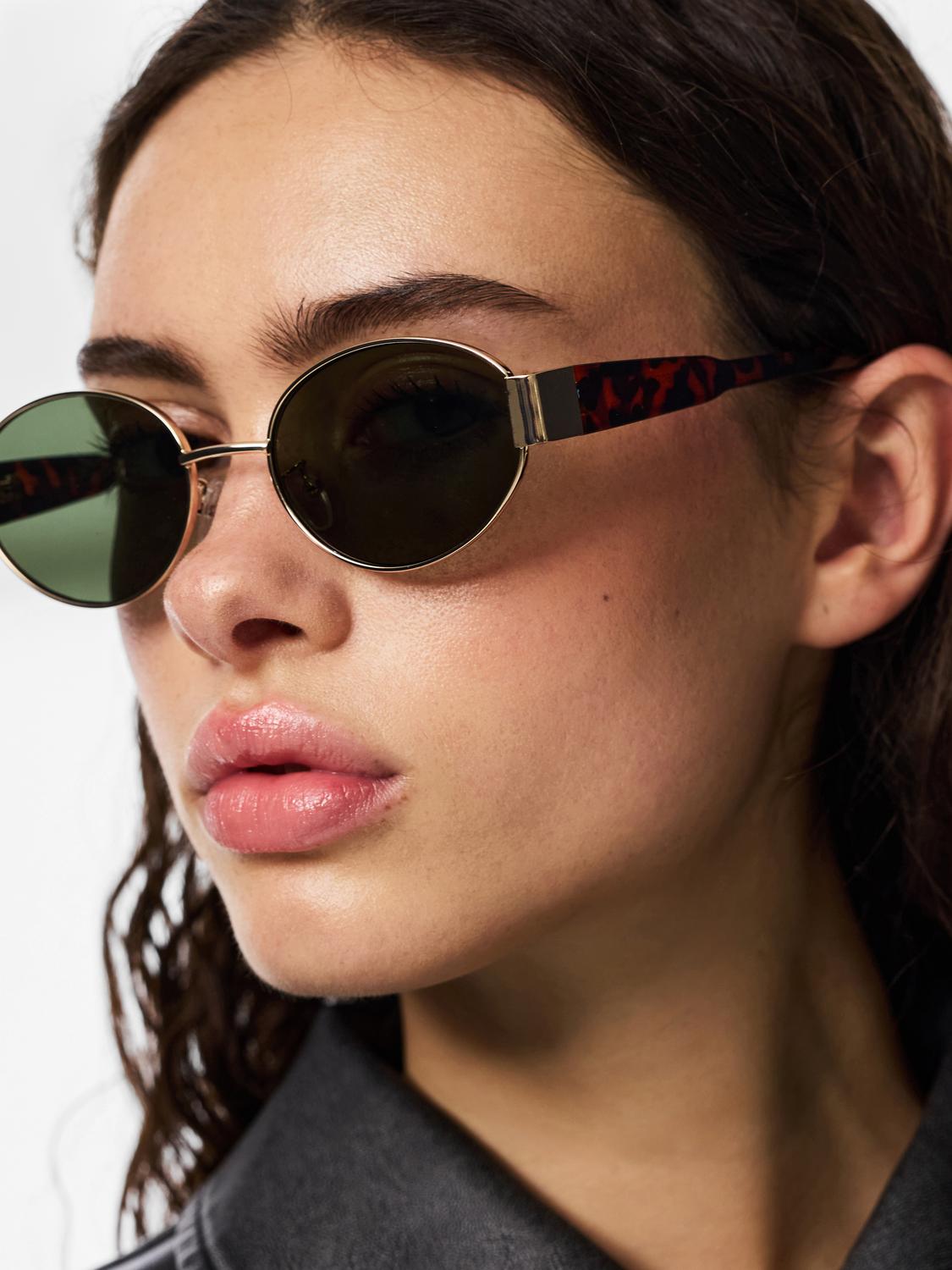 Anteojos de sol Kate - Gold Colour