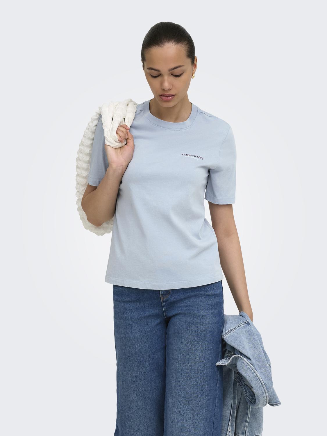 Top Regular Lucy - Dusty Blue
