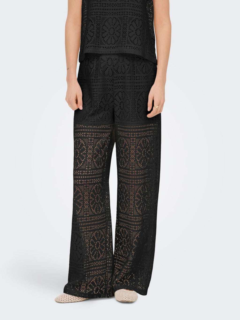 Pantalón Wide Leg Lian - Black