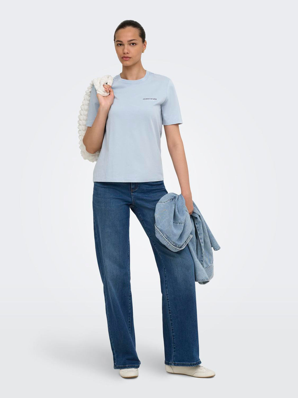 Top Regular Lucy - Dusty Blue