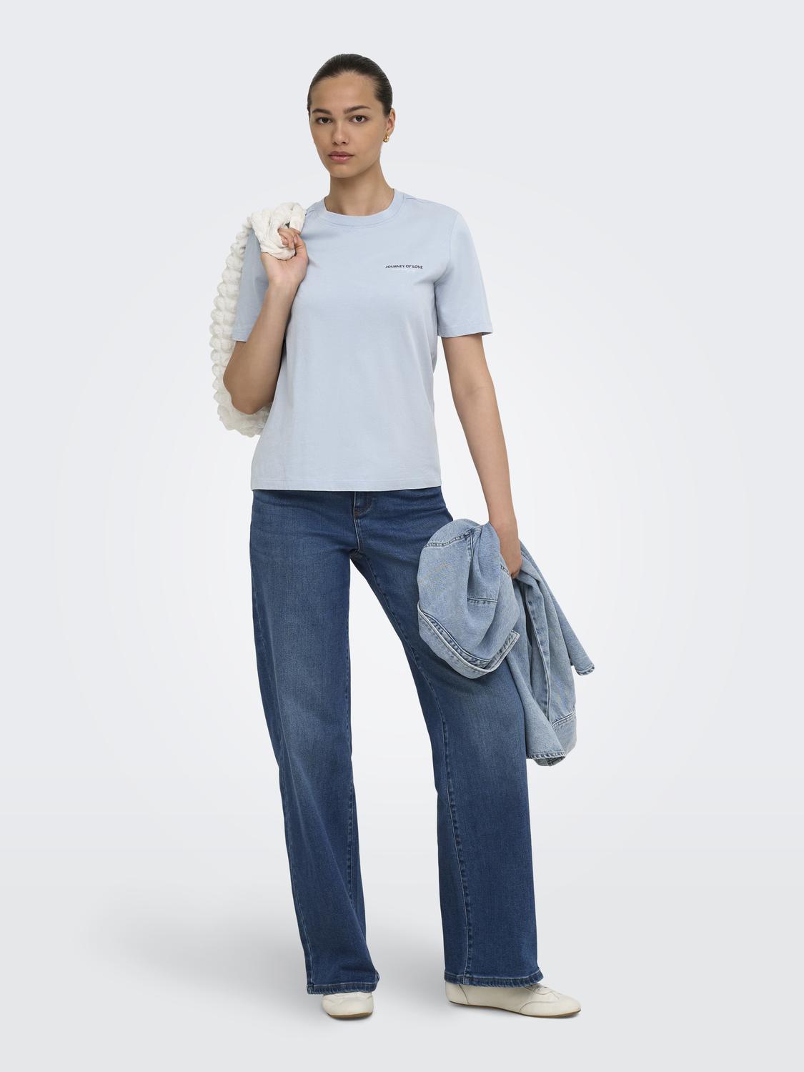 Top Regular Lucy - Dusty Blue
