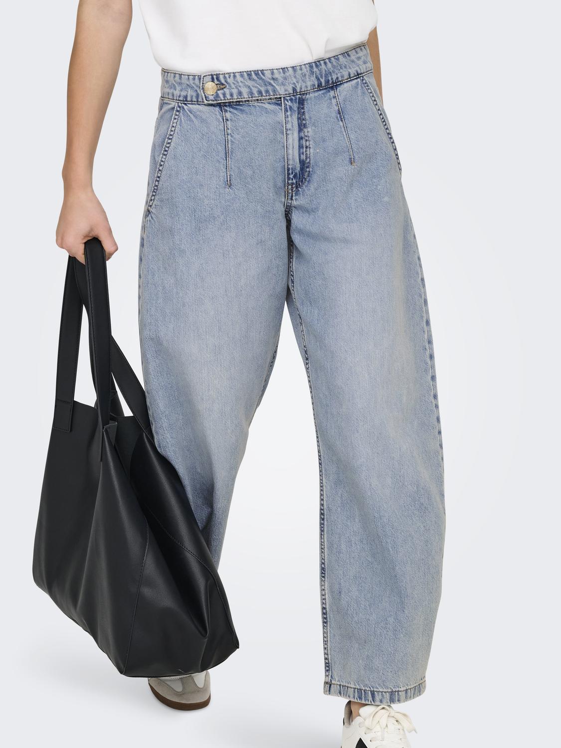 Jean Barrel Savona - Light Blue Denim