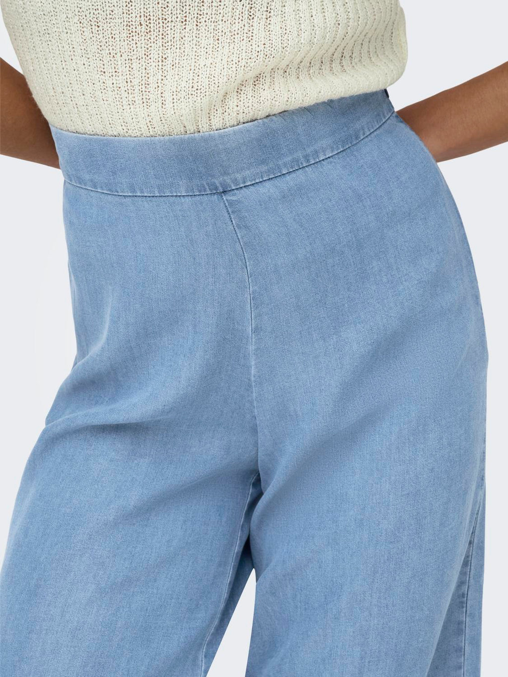 Pantalón Wide Leg Charis - Medium Blue Denim