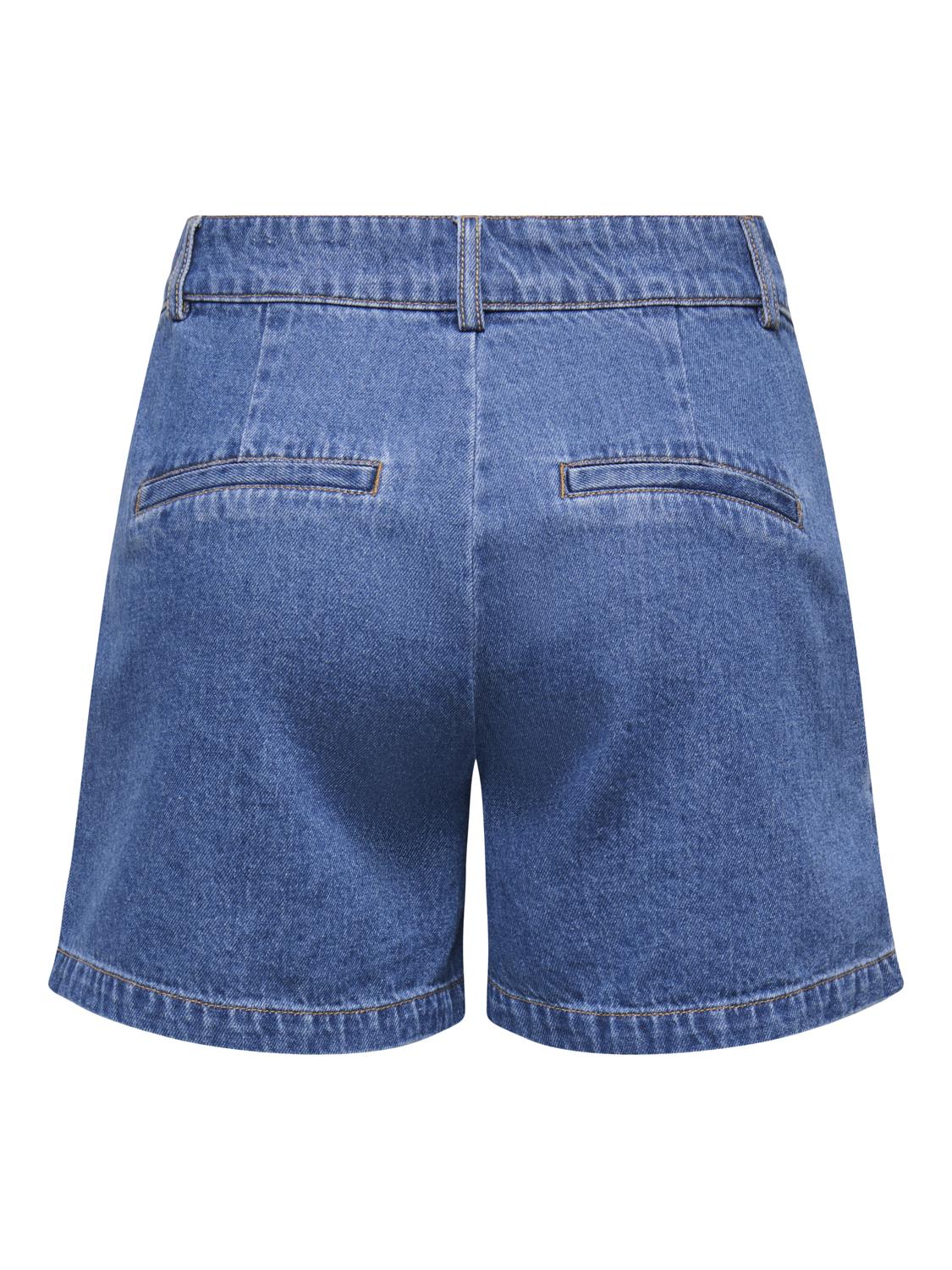 Short Loose Luka Tiro Medio - Medium Blue Denim