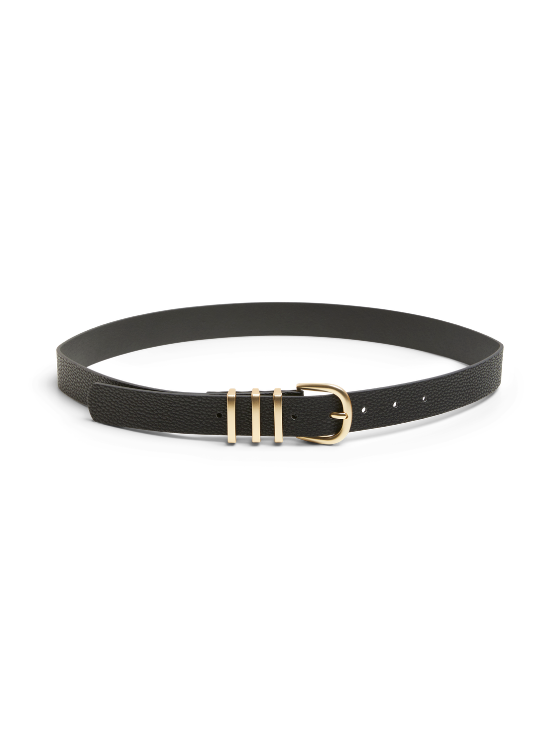 Jean Lea - Black (Gold Buckle)