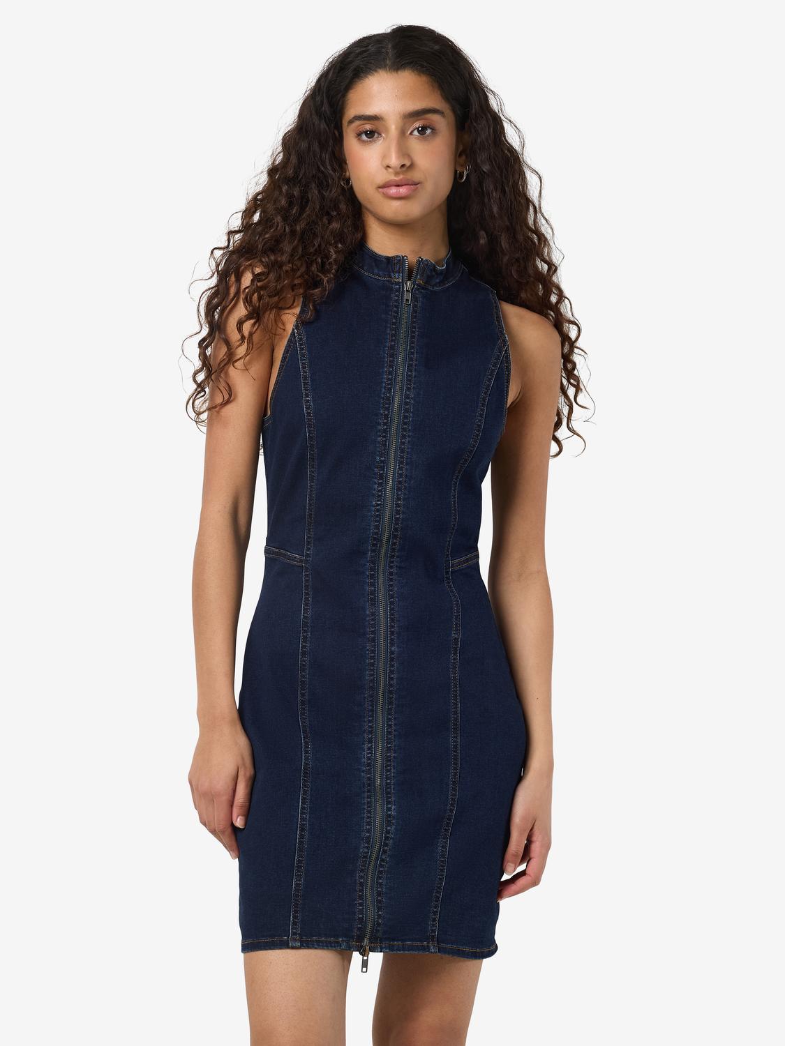 Vestido Slim Mine - Dark Blue Denim