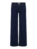 Jean Wide Leg Judy-O Tiro Bajo - Dark Blue Denim