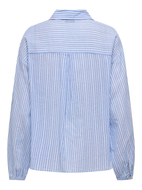 Camisa Regular Mazie - Cornflower Blue