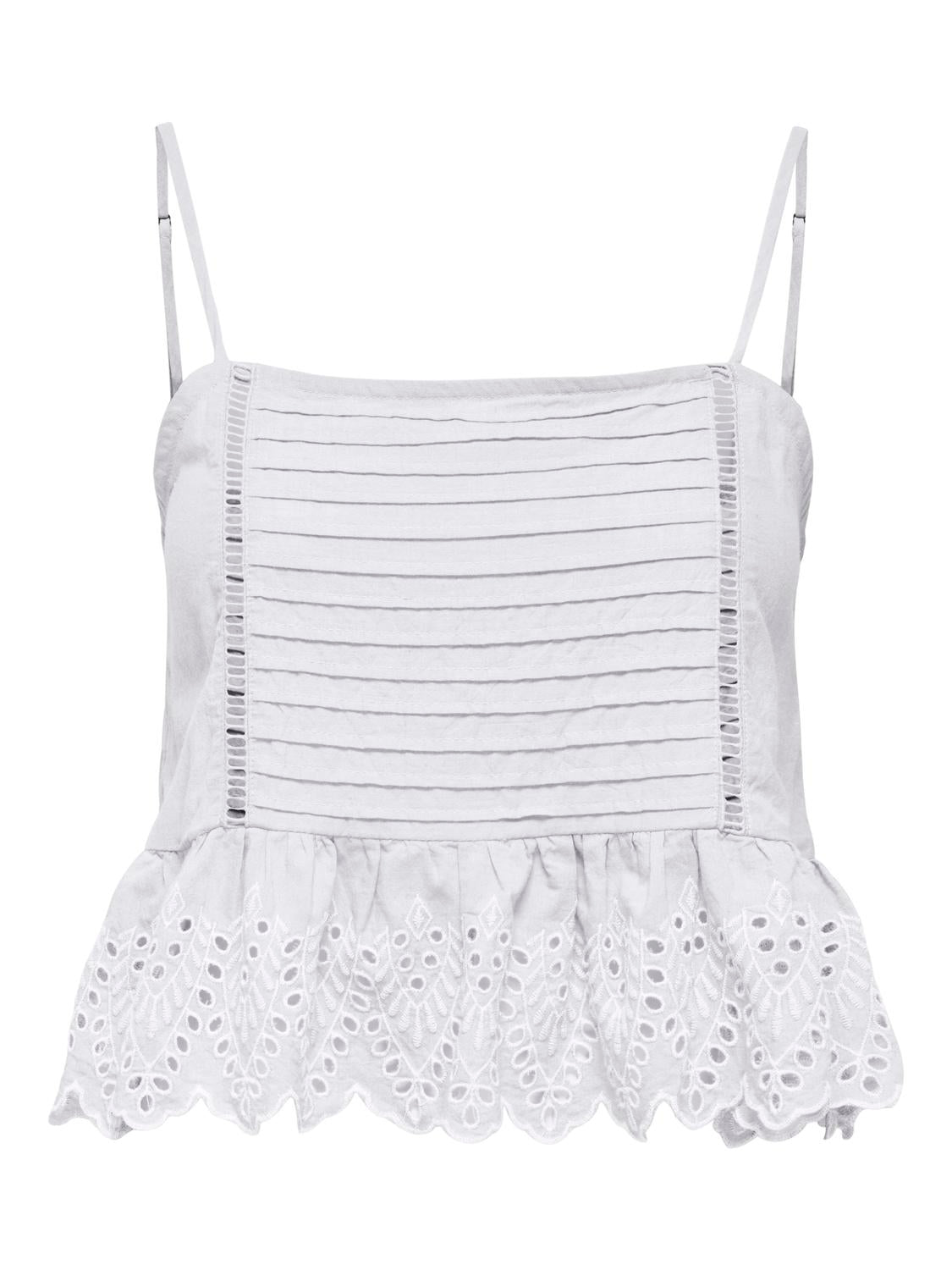 Top Loose Tulum - Bright White