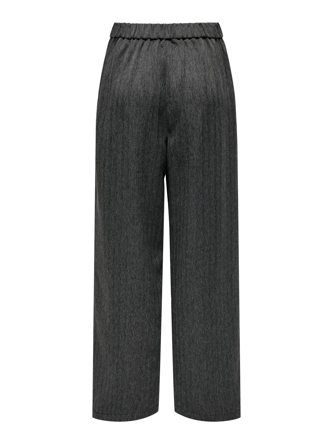Pantalón Wide Leg Noah Tiro Alto - December Sky