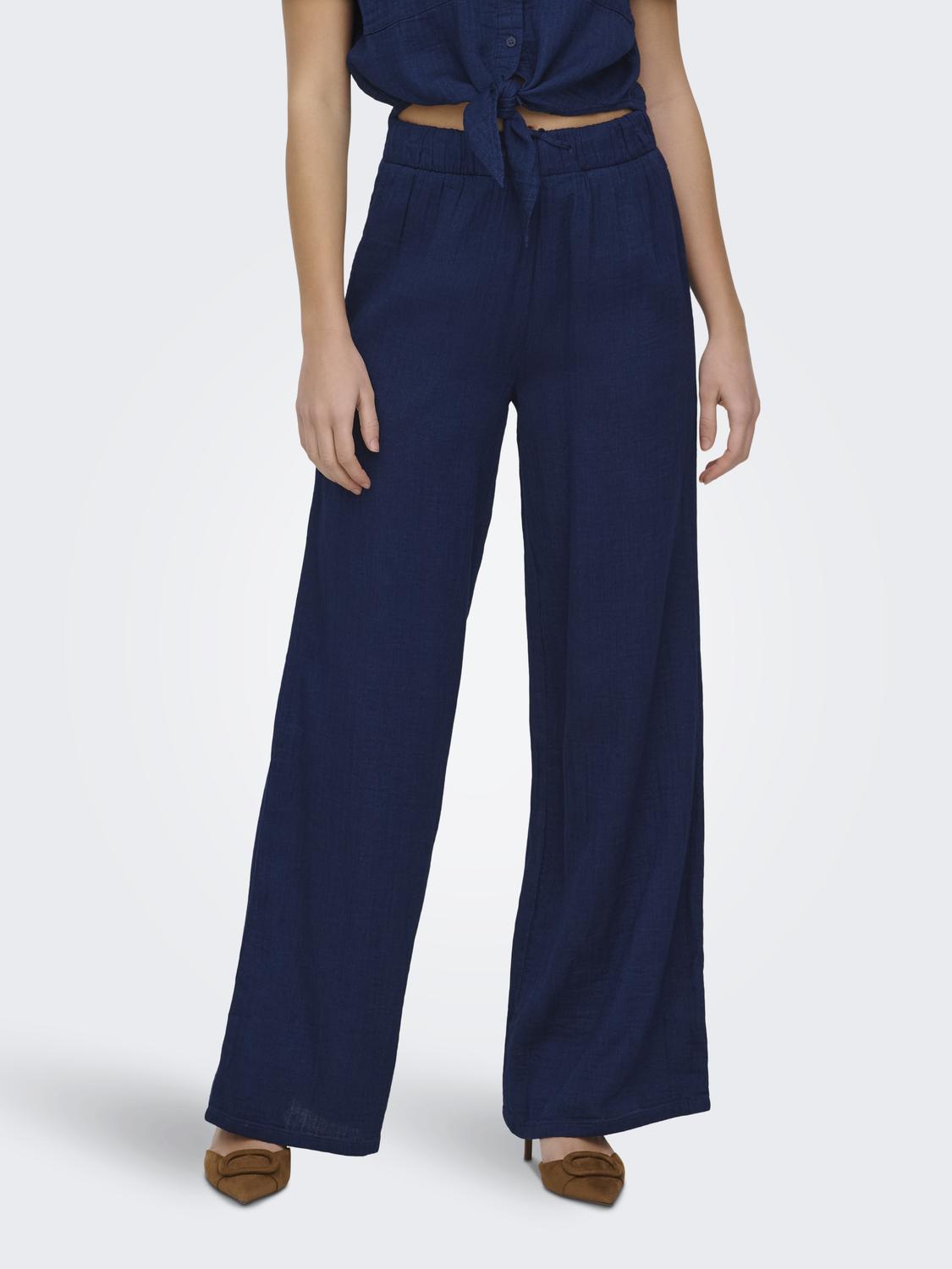 Pantalón Straight Leoni - Vintage Indigo