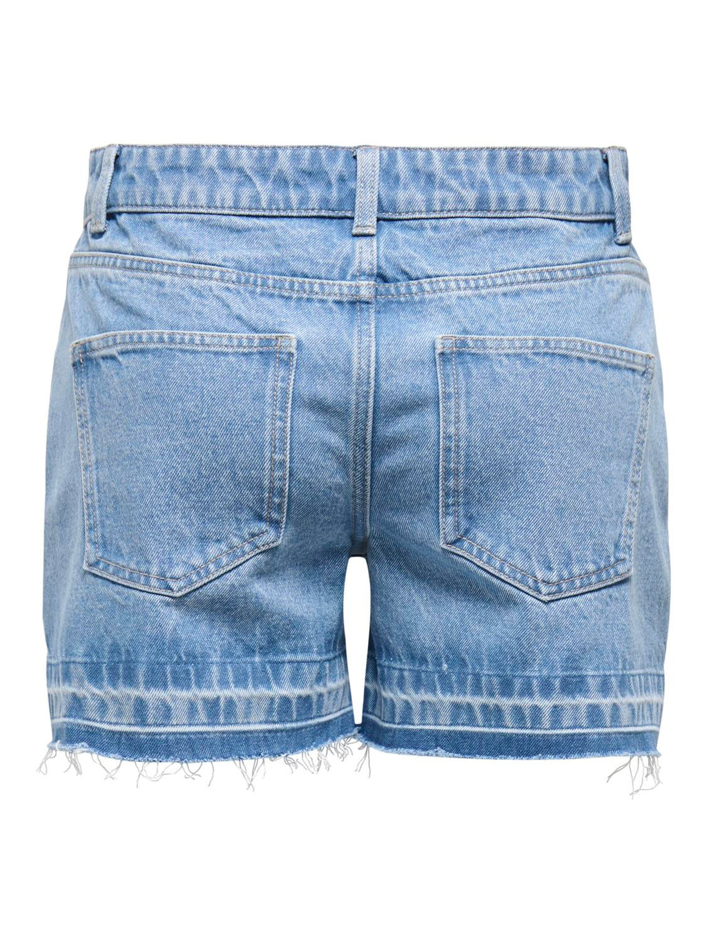 Short Regular Elaine Tiro Medio - Light Blue Denim