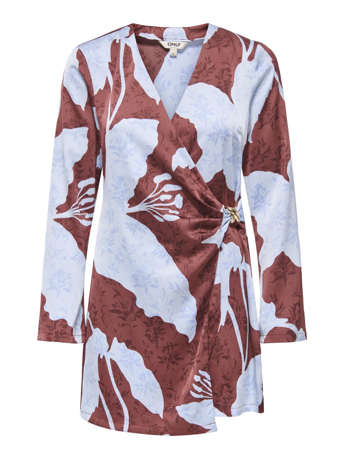 Vestido Regular Freylia - Hot Chocolate