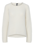 Sweater Toya Ls O-Neck - Cloud Dancer