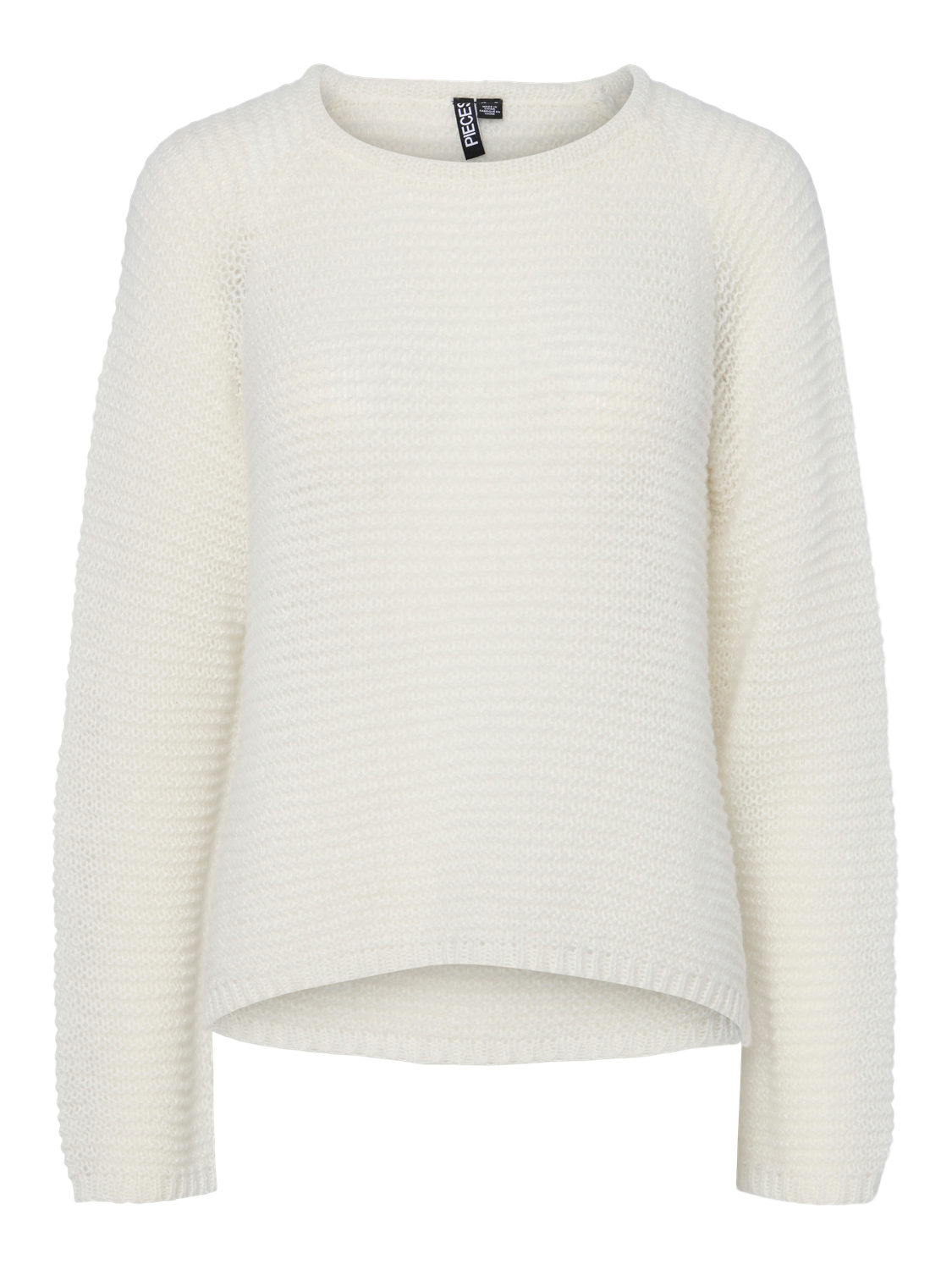 Sweater Toya Ls O-Neck - Cloud Dancer