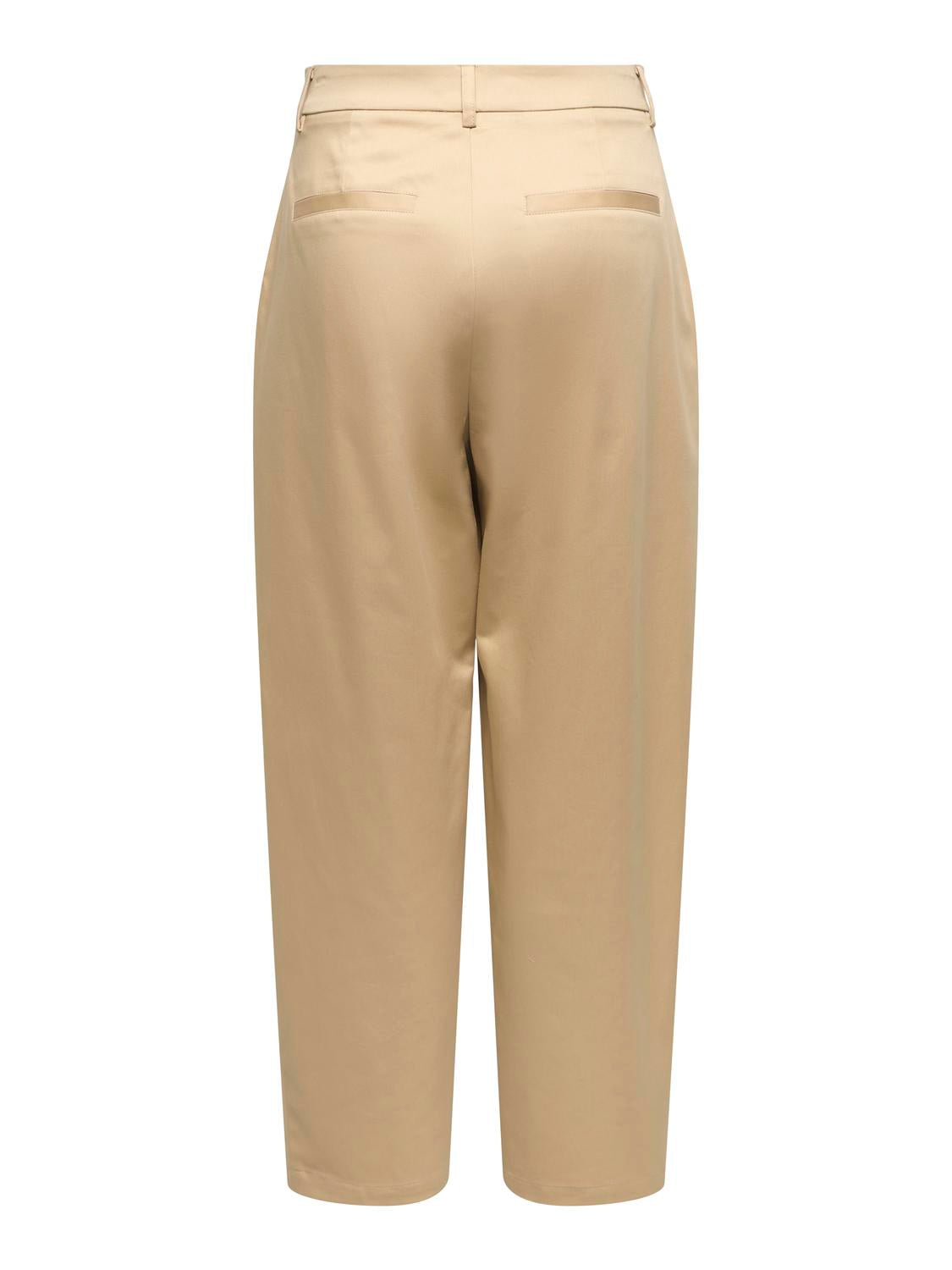 Pantalón Barrel Casil Tiro Alto - Irish Cream