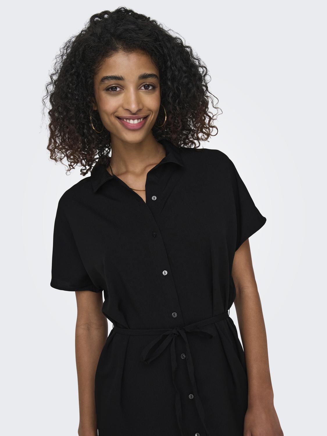 Vestido Regular Nova - Black