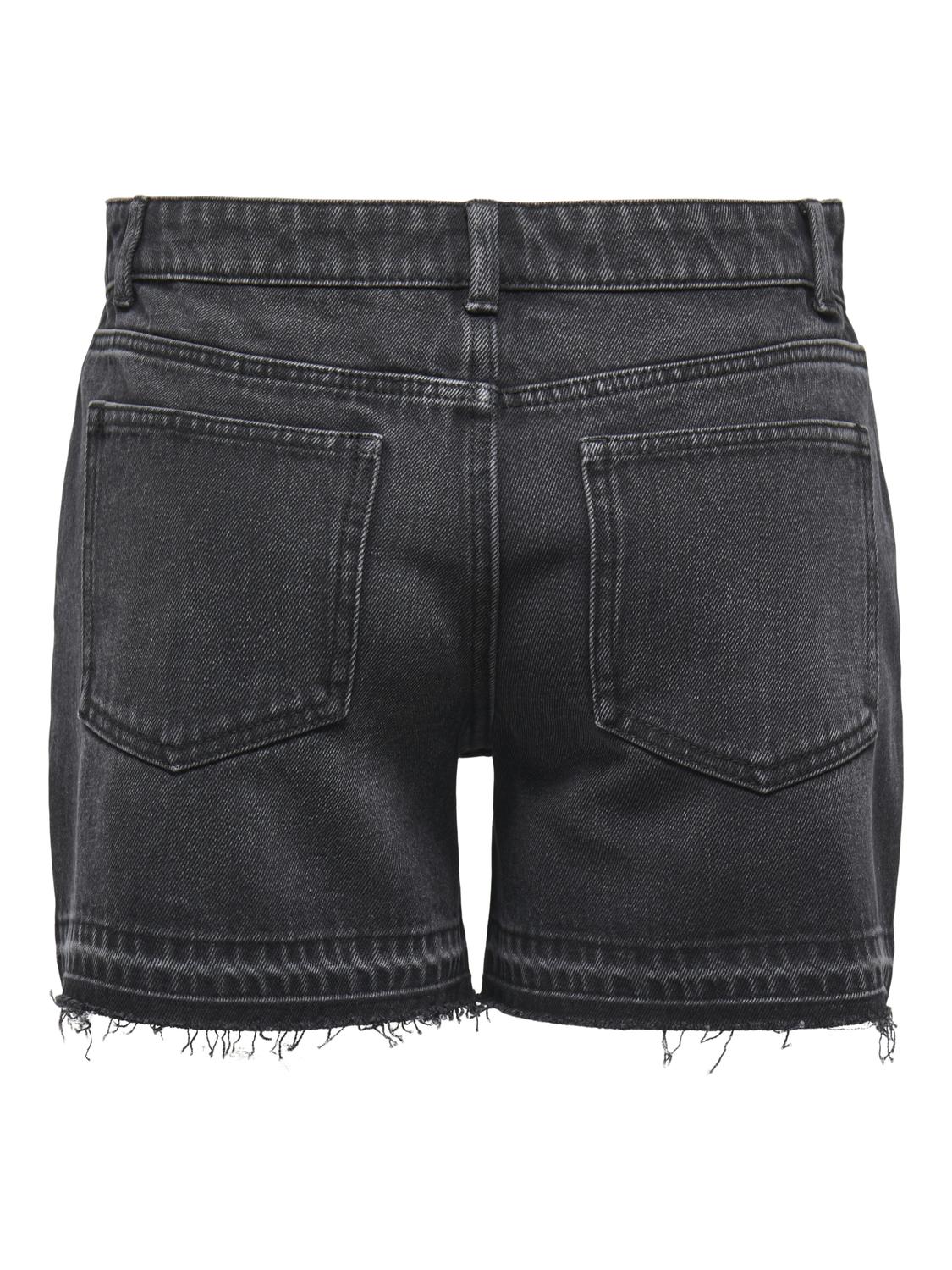 Short Regular Elaine Tiro Medio - Washed Black