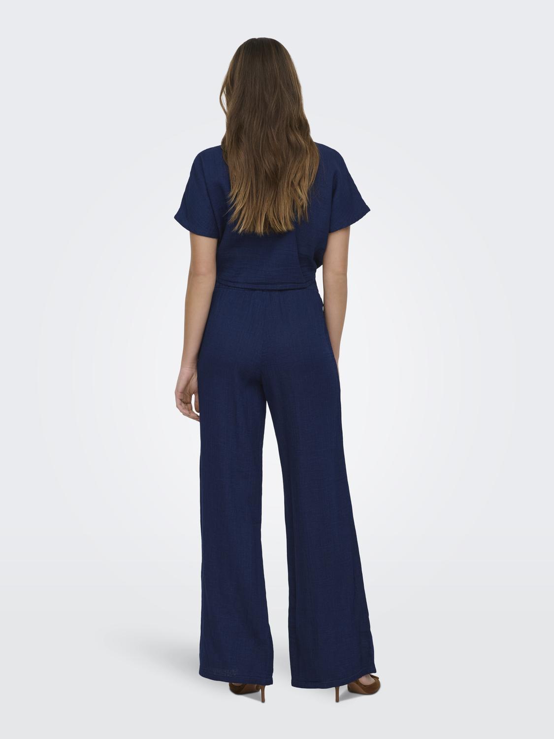 Pantalón Straight Leoni - Vintage Indigo