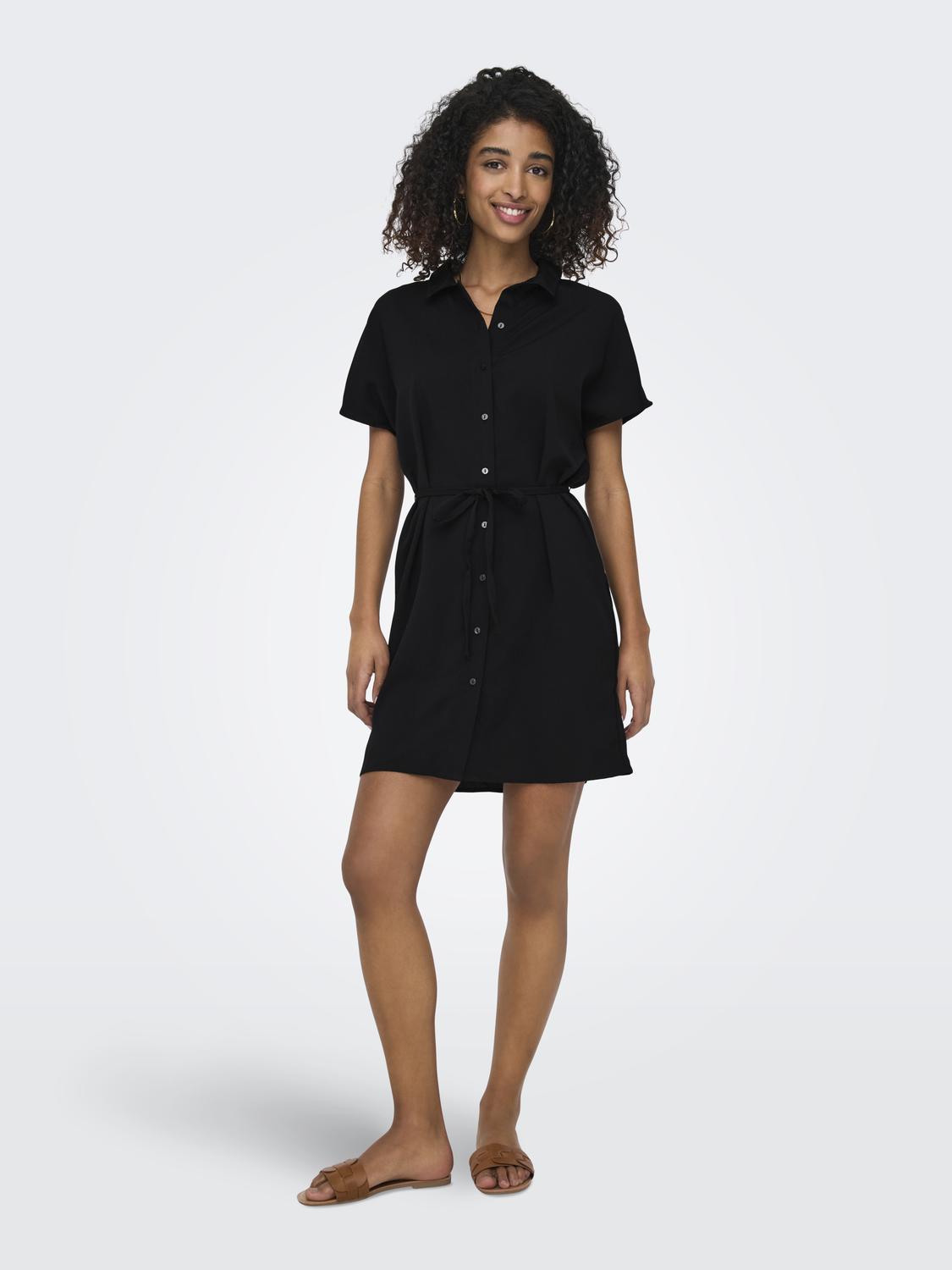 Vestido Regular Nova - Black