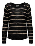Sweater More Stripe - Black