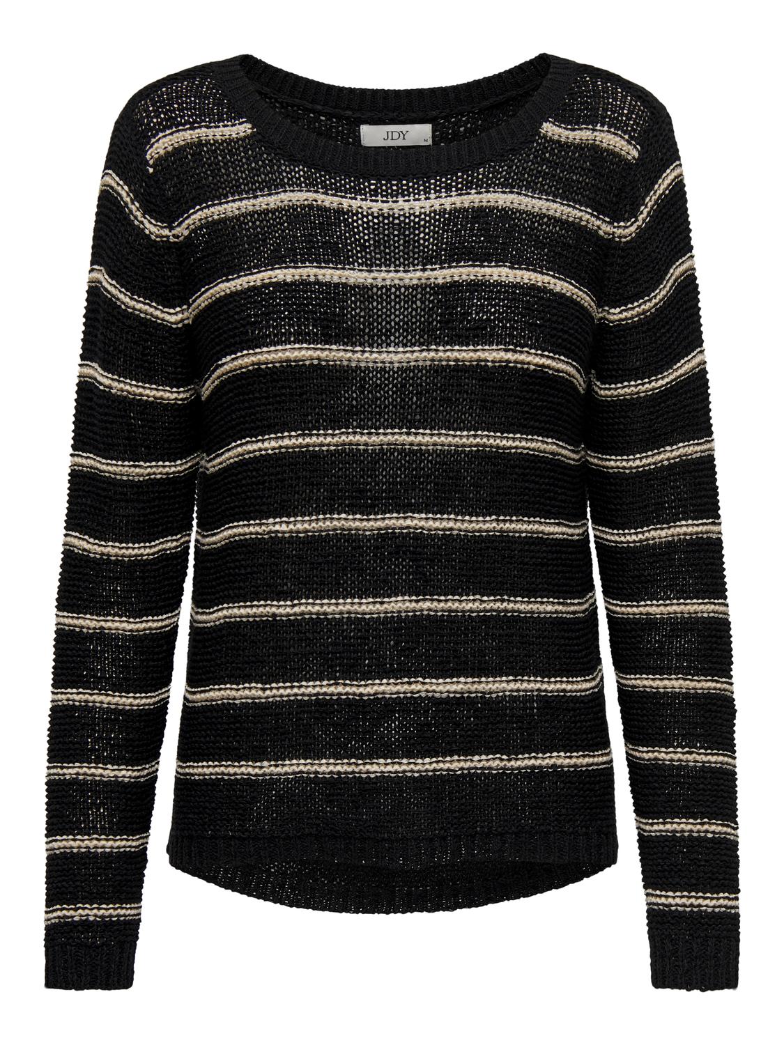 Sweater More Stripe - Black