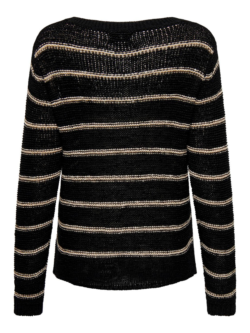 Sweater More Stripe - Black