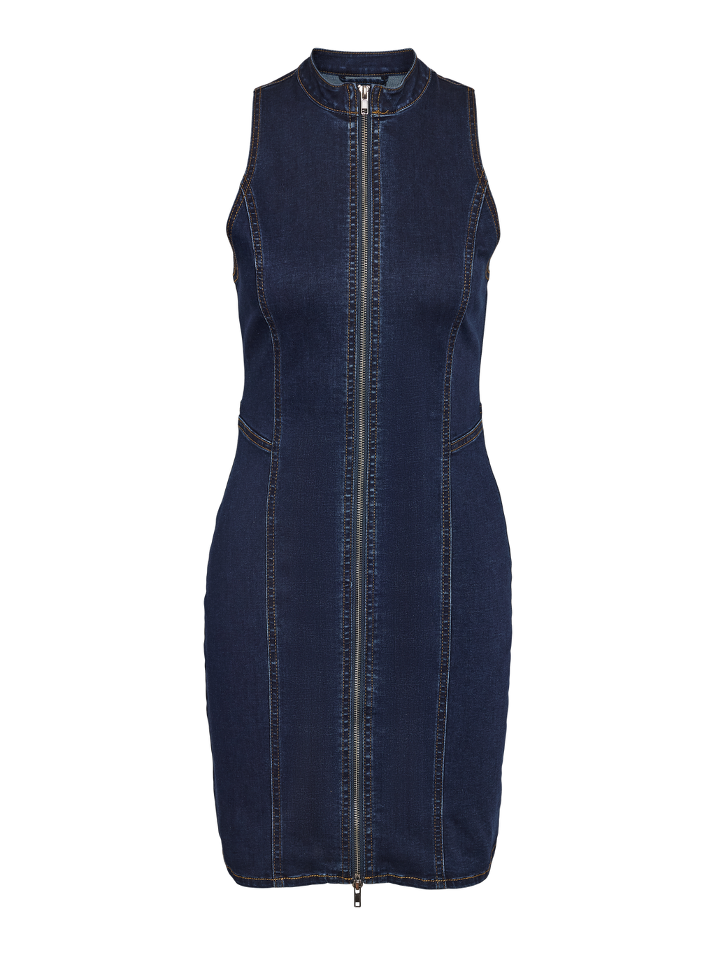 Vestido Slim Mine - Dark Blue Denim
