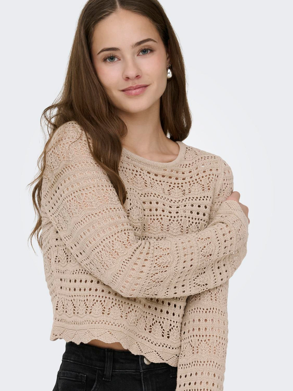 Sweater Elke - Oxford Tan