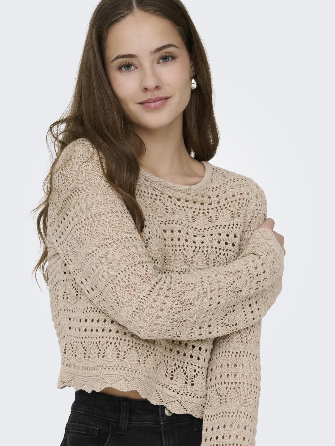 Sweater Elke - Oxford Tan